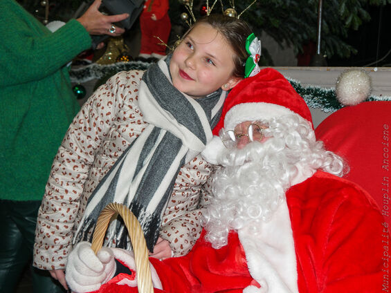 La photo avec le père Noël