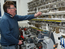 Une fabrique de clefs exceptionnelle