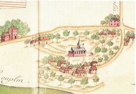 (4) Plan ancien de l'église Saint Martin