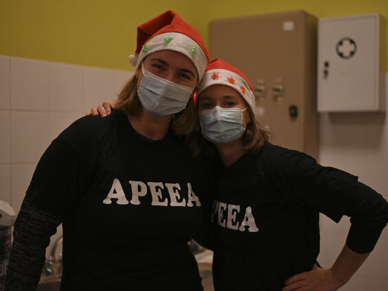 Les animatrices de l'APEEA