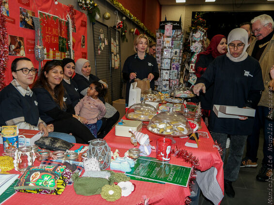 Stand de gourmandises