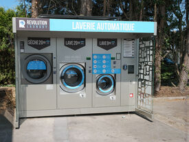 Lave-linge et sèche-linge accessibles 24h/24.
