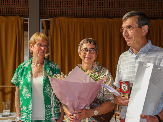 Dr Hiriart, madame, et la maire